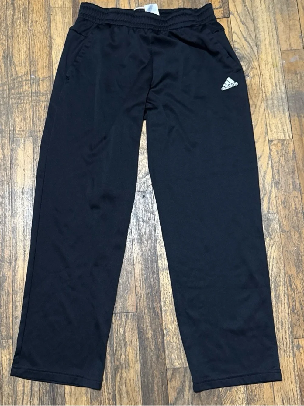 adidas Black Performance Shorts with Logo Tag
